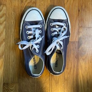 Converse blue womens size 6.5 (mens size 4.5) Very lightly worn